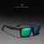 Óculos de Sol Kdeam Esportivo Surf Polarizado Várias Cores Verde