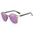 Óculos de Sol Kingseven Polarizado e com Proteção UV400 Moderno Lilás