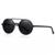 Óculos de Sol Masculino BARCUR Retrô de Alumínio Vintage Steampunk Proteção uv400 Unissex C2