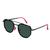 Óculos de Sol Masculino e Feminino Hexagonal Linha Premium Lançamento Proteção UV400 Envio Imediato Preto vermelho lente preto