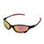 Óculos de Sol Masculino e Feminino Juliet Romeo Double XX Lentes Proteção UV400 Acompanha Case  Musgo lente vermelho
