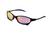 Óculos de Sol Masculino e Feminino Juliet Romeo Double XX Lentes Proteção UV400 Acompanha Case  Preto lente rosa