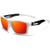 Óculos De Sol Masculino Escuro KDEAM Polarizado Proteção Uv400 Ciclismo Bike Pesca Esporte ao Ar Livre C1