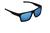 Óculos De Sol Masculino Grande Quadrado Verão Com Proteção UV Emborrachado Azul