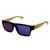 Oculos de Sol Masculino Polarizado UV400 Haste Bambu Novo Espelhado