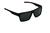 Óculos De Sol Masculino Quadrado Emborrachado Proteção UV Preto
