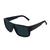 Óculos de Sol Masculino Quadrado Varias Cores Envio Imediato + Case Preto