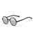 Óculos de Sol Masculino Redondo Steampunk Kingseven Polarizados  C4