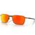 Óculos de Sol Oakley Ejector Light Steel Prizm Ruby Polarize Laranja