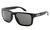 Óculos de Sol Oakley Holbrook OO9102L-02 55 Preto Brilho Polarizado Preto