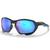 Óculos de Sol Oakley Plazma Matte Black W/ Prizm Sapphire Polarized Preto