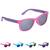 Óculos de sol para bebê armação flexível com lenço e estojo proteção uva uvb buba Pink