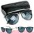 Óculos De Sol Preto Feminino Mirror Proteção UV Original Luxuoso Casual Tartaruga
