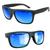 Óculos de Sol Preto Quadrado Masculino Polarizado UV400 Original Acetato Premium Marrom