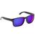 Óculos De Sol Quadrado Metal Lateral Proteção Uv Masculino Verão Violeta