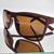 Óculos de Sol Quadrado Surf UV400 Marrom