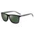 Óculos de Sol Quadrado Unissex com Lente Polarizada e Proteção UV400 Verde escuro