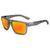 Óculos de Sol Quadrado Vinkin Esportivo Polarizado UV400 Laranja, Cinza