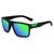 Óculos de Sol Quadrado Vinkin Esportivo Polarizado UV400 Verde