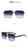 Óculos de sol quadrados grandes para homens e mulheres, óculos de luxo C5