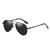 Óculos de Sol Rosybee Esporte Lentes Polarizadas Antirreflexo e Proteção UV400 Preto