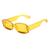 Óculos de Sol Santa Lolla Retrô MG1251 Feminino Amarelo