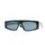Óculos De Sol Santa Lolla Retrô MG1281-C1 Feminino Preto