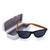 Oculos de Sol Unissex  Madeira  Bambu Proteção  UV400 Preto