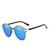 Óculos De Sol Vinkin Feminino Polarizado UV400 Luxuoso Azul