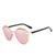 Óculos De Sol Vinkin Feminino Polarizado UV400 Luxuoso Rosa