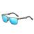 Óculos De Sol Vinkin Masculino Polarizado UV400 Luxuoso Azul, Celeste