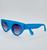 Óculos de Sol Wolts Griffin Feminino - UV400 Matte blue