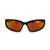 Óculos de sol y2k esportivo espelhado prateado colorido hype oval blogueira trap  ccl Preto, Vermelho