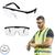 Oculos Epi Segurança Protecao Uv Anti Risco Construção Civil Ca Trabalho Obra Manutenção Predial Transparente Incolor