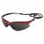 Óculos Esportivo e Segurança Nemesis Com Proteção UV CA 15967 Vermelho
