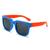 Óculos infantil de Sol infantil dobravéis com proteção UV Azul, Laranja
