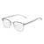Óculos Khelf Grau-MR0304 Masculino Cinza, Preto