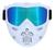 Óculos Mascara Motocross Airsoft Paintball Tático Destacável Branco