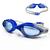 Óculos Natação Speedo Hydrovision UV Antiembaçamento Adulto Original Azul metálico