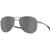 Óculos Oakley Contrail Satin Chrome/Prizm Black Polarized Cromado