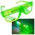Óculos Pisca LED Aniversário Tema Farofa Tardizinha Tropical Noite de Brilho XM21312 Verde