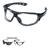 Oculos Segurança Ca Proteçao Epi Uv Antirisco Antiembaçante  Trabalho Hospitalar Balístico Esportivo Transparente