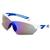 Óculos Segurança Sport Proteção UV Florence SteelFlex Azul