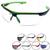 Oculos Sol Ciclismo Bike Proteçao Uv 400 Corrida Volei Esportivo Mtb Speed Ciclista anti embaçante  Verde lente incolor