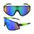 Óculos Solar Esportivo Masculino Feminino Ciclismo Bike Run Verde, Azul