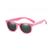 Óculos Solar Infantil Proteção UV400 Retrô Gato Quadrado Rosa rosa color