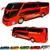 ônibus De Brinquedo Grande 40cm Buzão Carrinho Verde