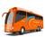 Ônibus Roma Bus Executive - 48,5cm - Roma Brinquedos Laranja
