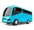 Ônibus Voyage Bus 42 Cm Roma Brinquedos - Ref. 1360 Azul