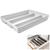 Organizador Gavetas Logic Divisor Porta Talheres Utensílios Cozinha - OL 700 Ou Branco